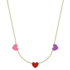 18k gold Heart necklace